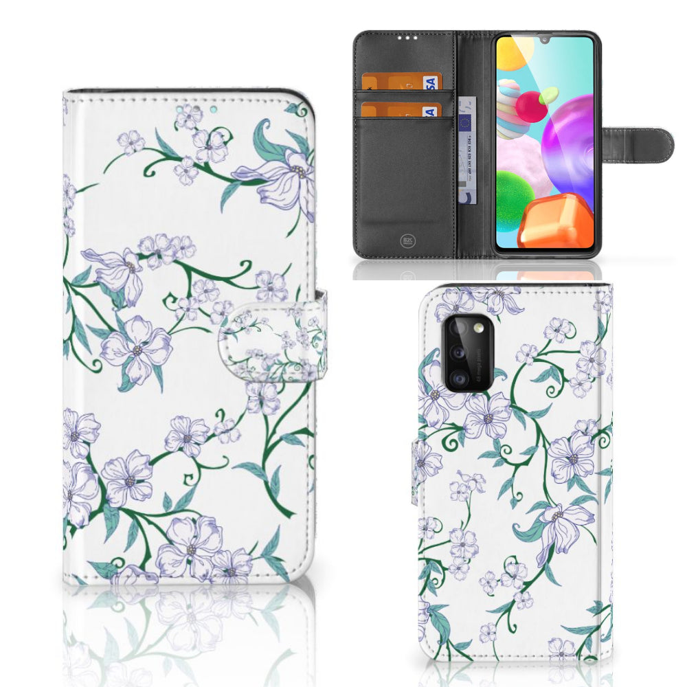 Samsung Galaxy A41 Uniek Hoesje Blossom White