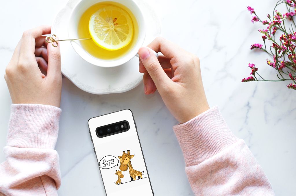 Samsung Galaxy S10 Bumper Hoesje Giraffe B2C Telecom