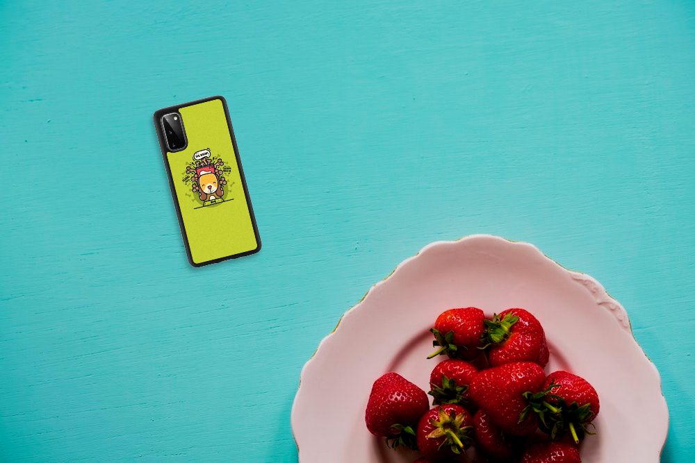 Samsung Galaxy S20 Bumper Hoesje Doggy Biscuit B2C Telecom