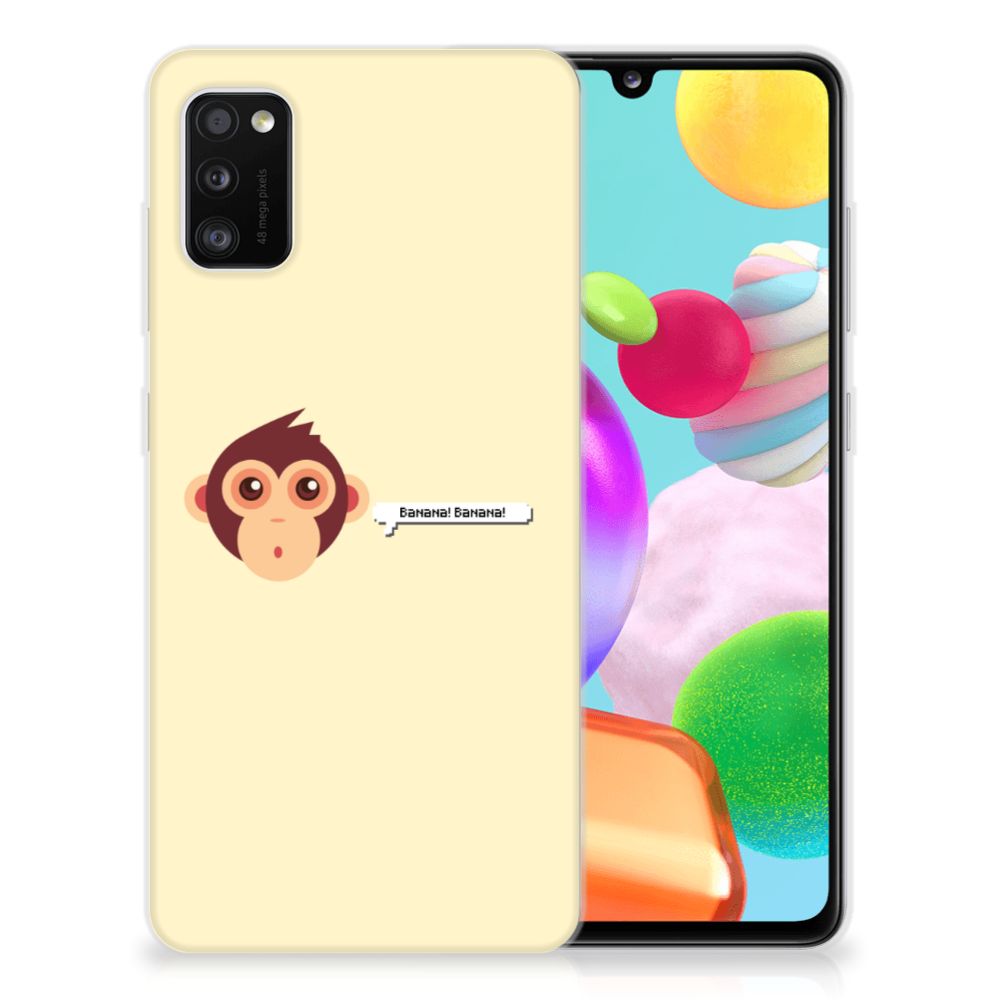 Samsung Galaxy A41 Telefoonhoesje met Naam Monkey B2C Telecom