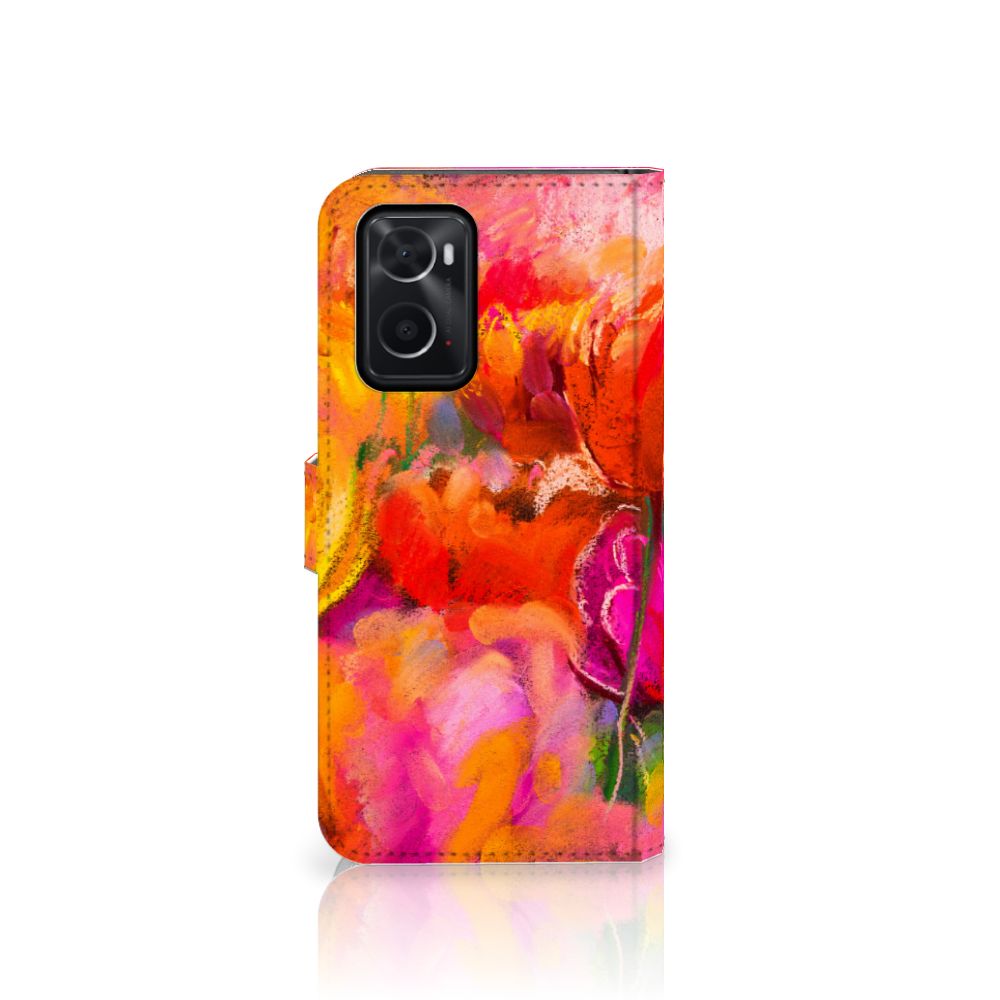 Hoesje OPPO A76 | A96 Tulips