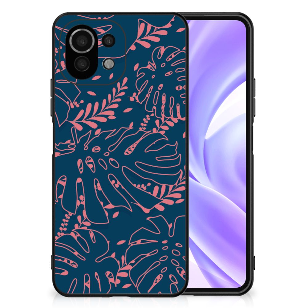 Xiaomi 11 Lite 5G NE | Mi 11 Lite Bloemen Hoesje Palm Leaves