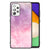 Kleurrijke Telefoonhoesje Samsung Galaxy A52 | A52s (5G/4G) Pink Purple Paint