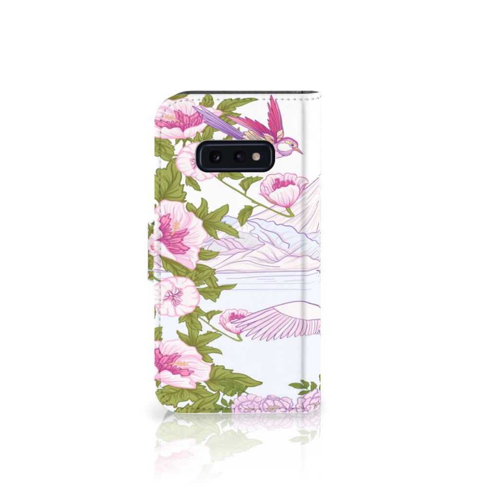 Samsung Galaxy S10e Telefoonhoesje met Pasjes Bird Standing