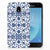 Samsung Galaxy J3 2017 TPU Case Flower Blue