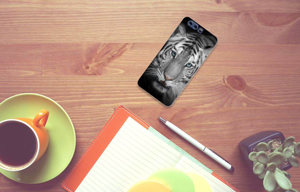 Huawei P10 Plus TPU Hoesje Tijger