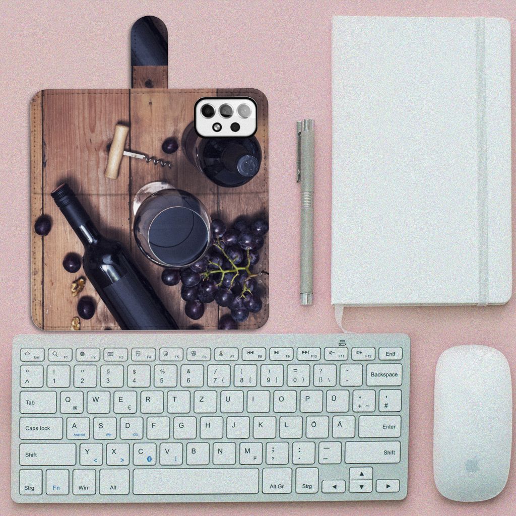 Samsung Galaxy A73 5G Book Cover Wijn
