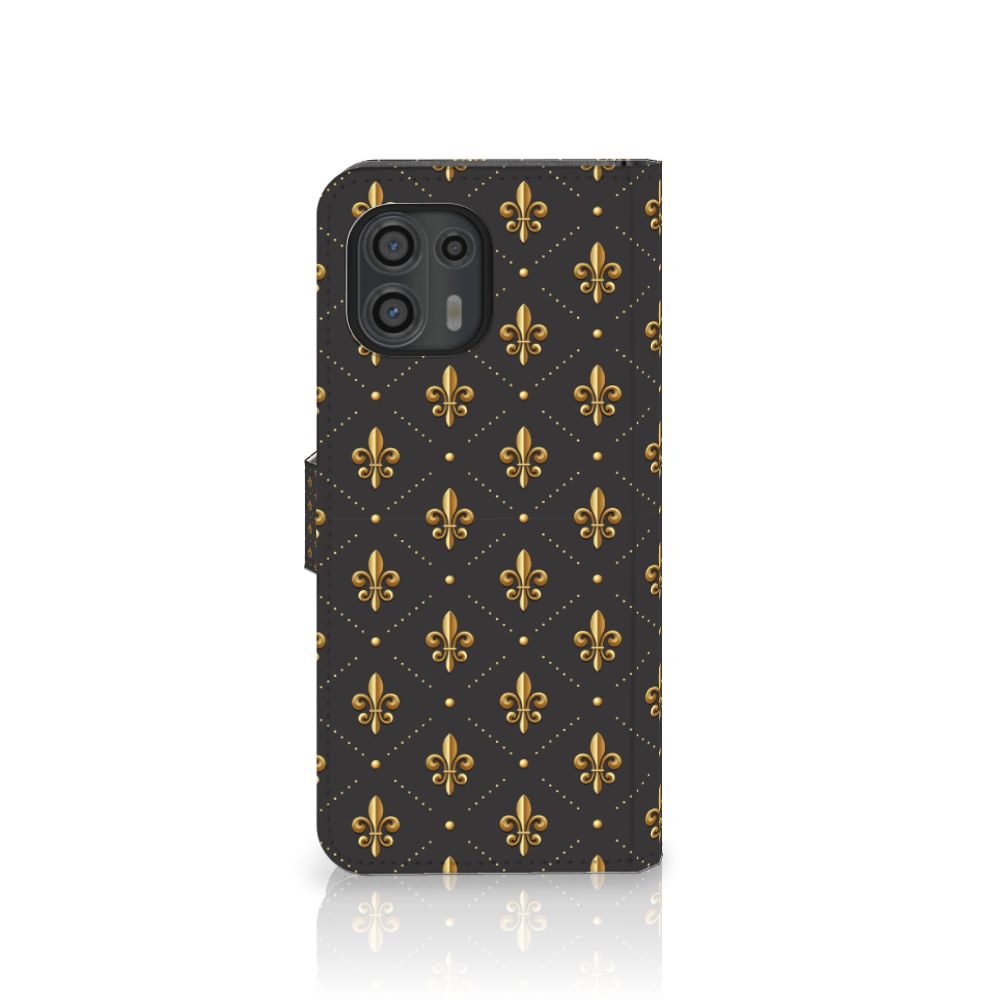Motorola Edge 20 Lite Telefoon Hoesje Franse Lelie