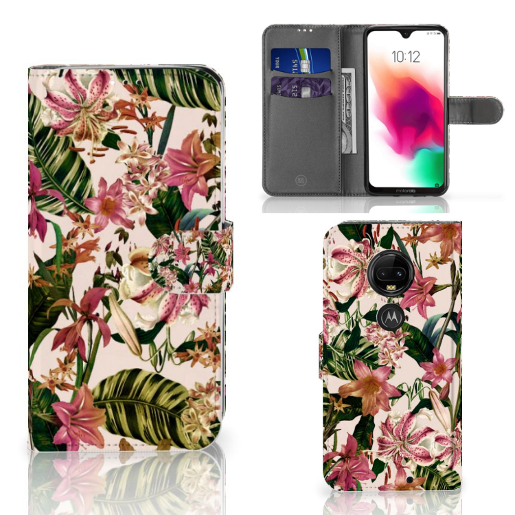 Motorola Moto G7 | G7 Plus Hoesje Flowers