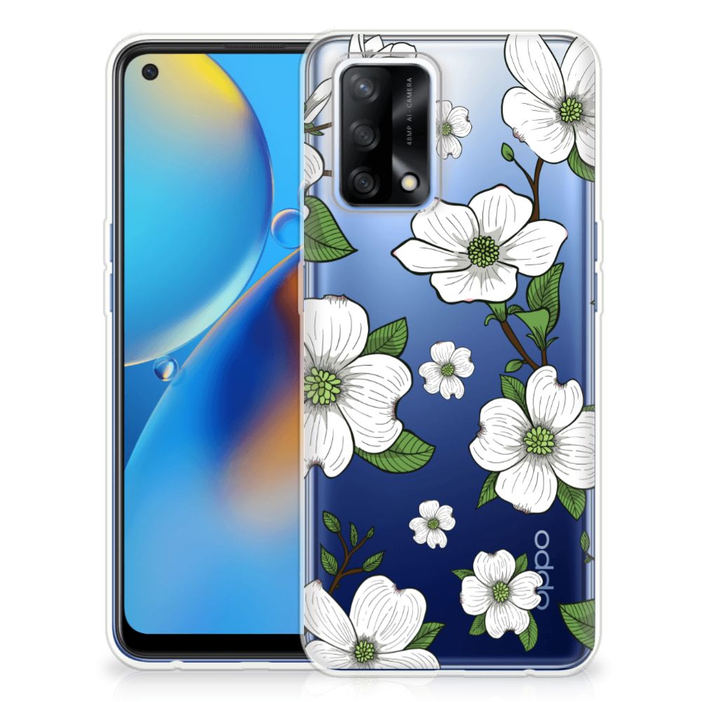 OPPO A74 4G TPU Case Dogwood Flowers B2C Telecom