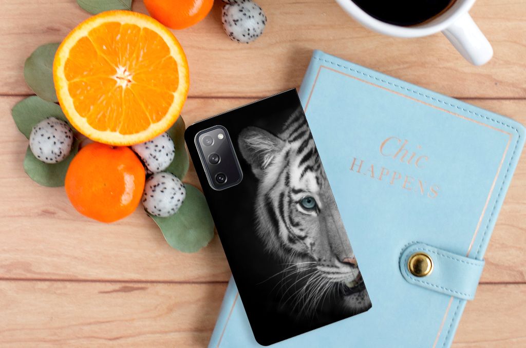 Samsung Galaxy S20 FE Hoesje maken Tijger - B2C Telecom