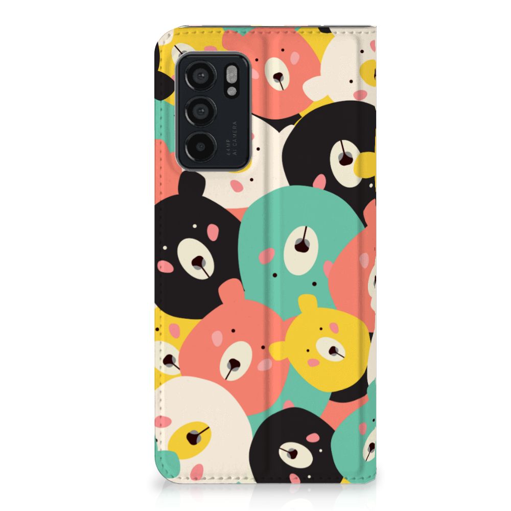 OPPO Reno6 5G Magnet Case Bears - B2C Telecom