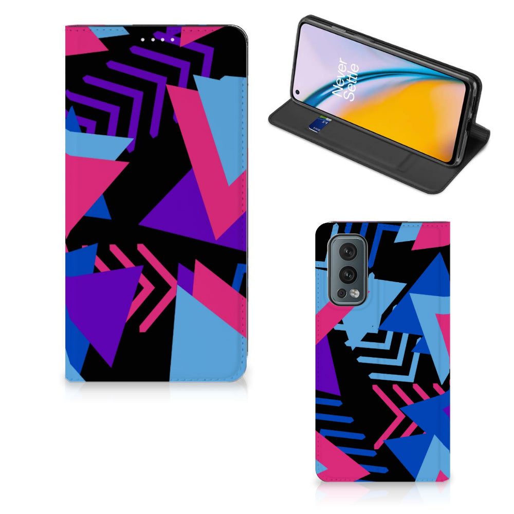 OnePlus Nord 2 5G Stand Case Funky Triangle