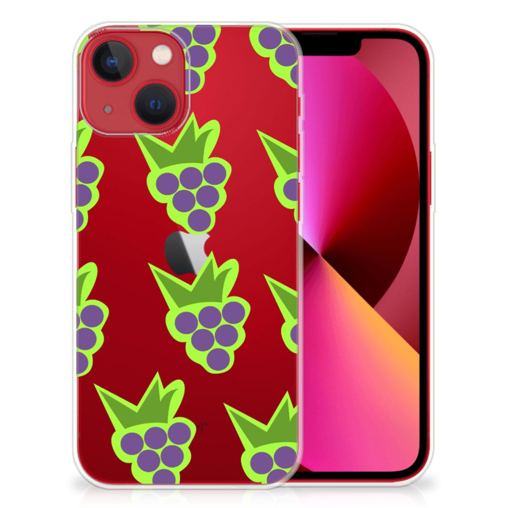 Apple iPhone 13 Siliconen Case Druiven B2C Telecom