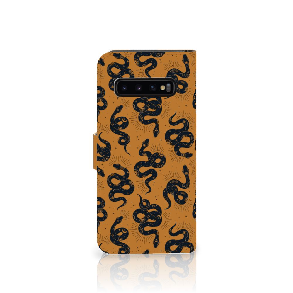 Telefoonhoesje met Pasjes voor Samsung Galaxy S10 Snakes