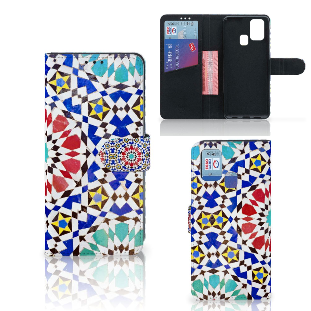 Samsung Galaxy M31 Bookcase Mozaïek