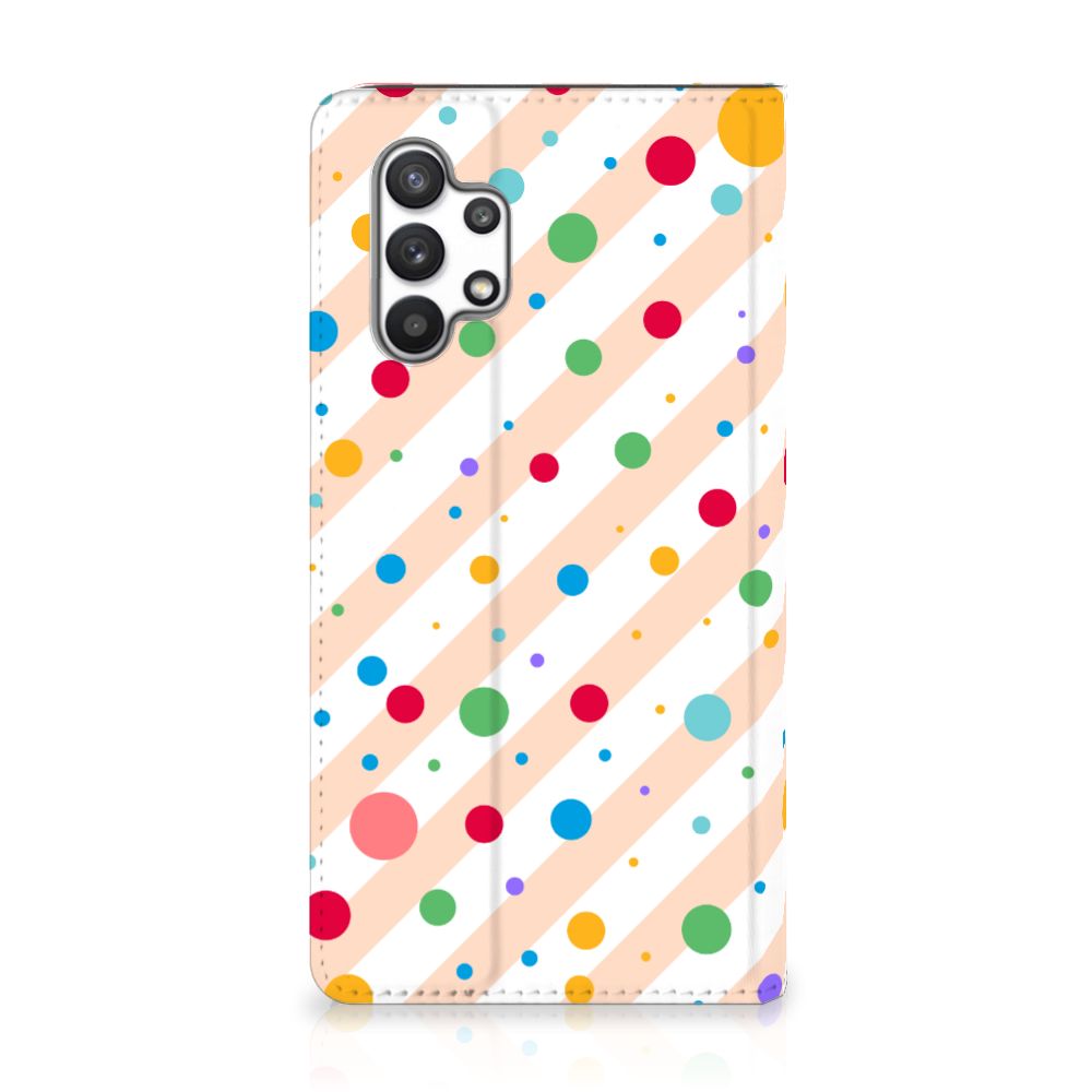 Samsung Galaxy A32 4G | A32 5G Enterprise Editie Hoesje met Magneet Dots - B2C Telecom