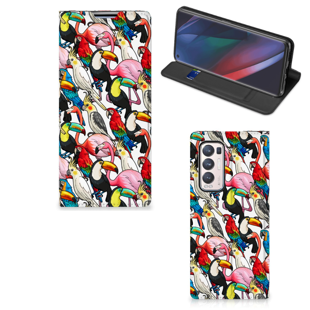 OPPO Find X3 Neo Hoesje maken Birds - B2C Telecom