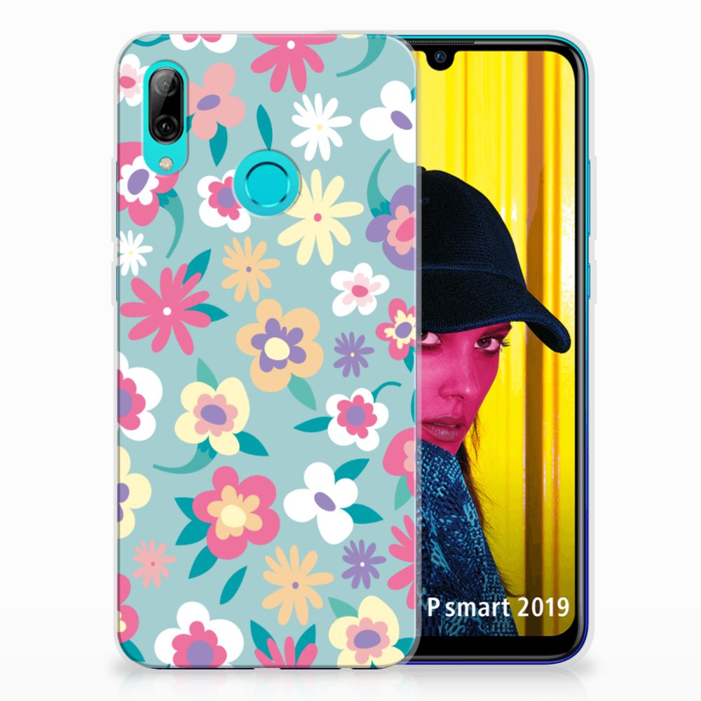 Huawei P Smart 2019 TPU Case Flower Power