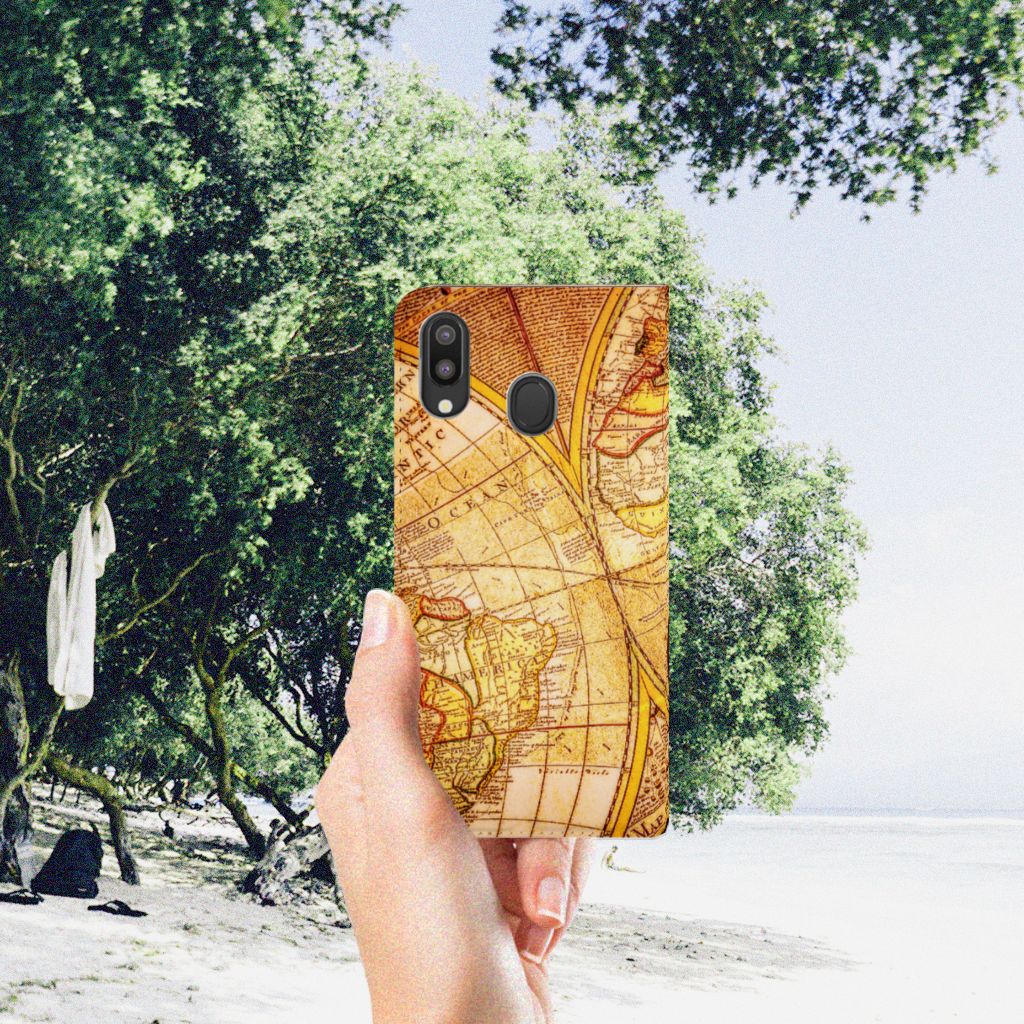 Samsung Galaxy M20 Book Cover Kompas