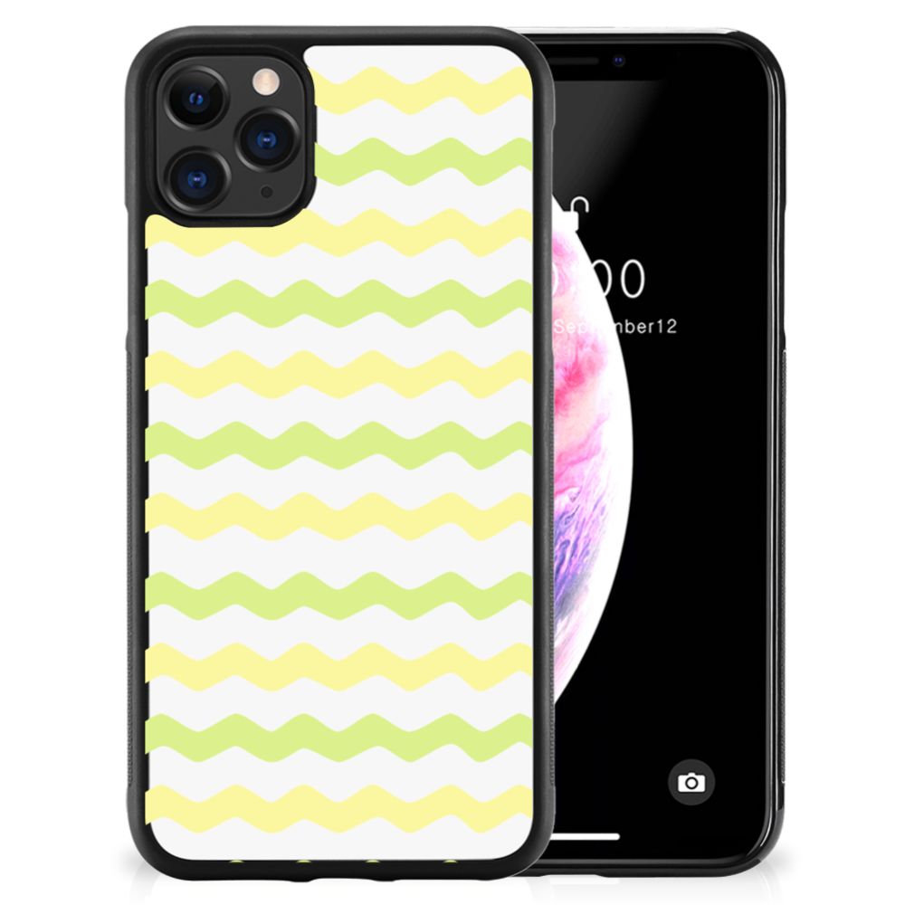 Apple iPhone 11 Pro Max Bumper Case Waves Yellow B2C Telecom