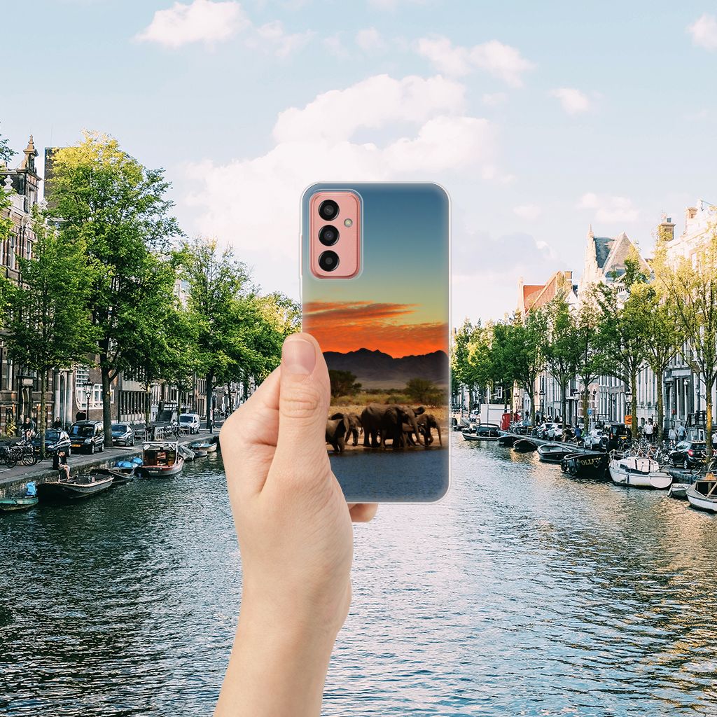 Samsung Galaxy M13 | M23 TPU Hoesje Olifanten B2C Telecom