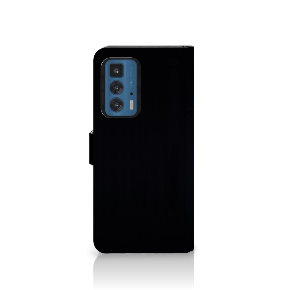 Motorola Edge 20 Pro Telefoonhoesje met Pasjes Papegaai
