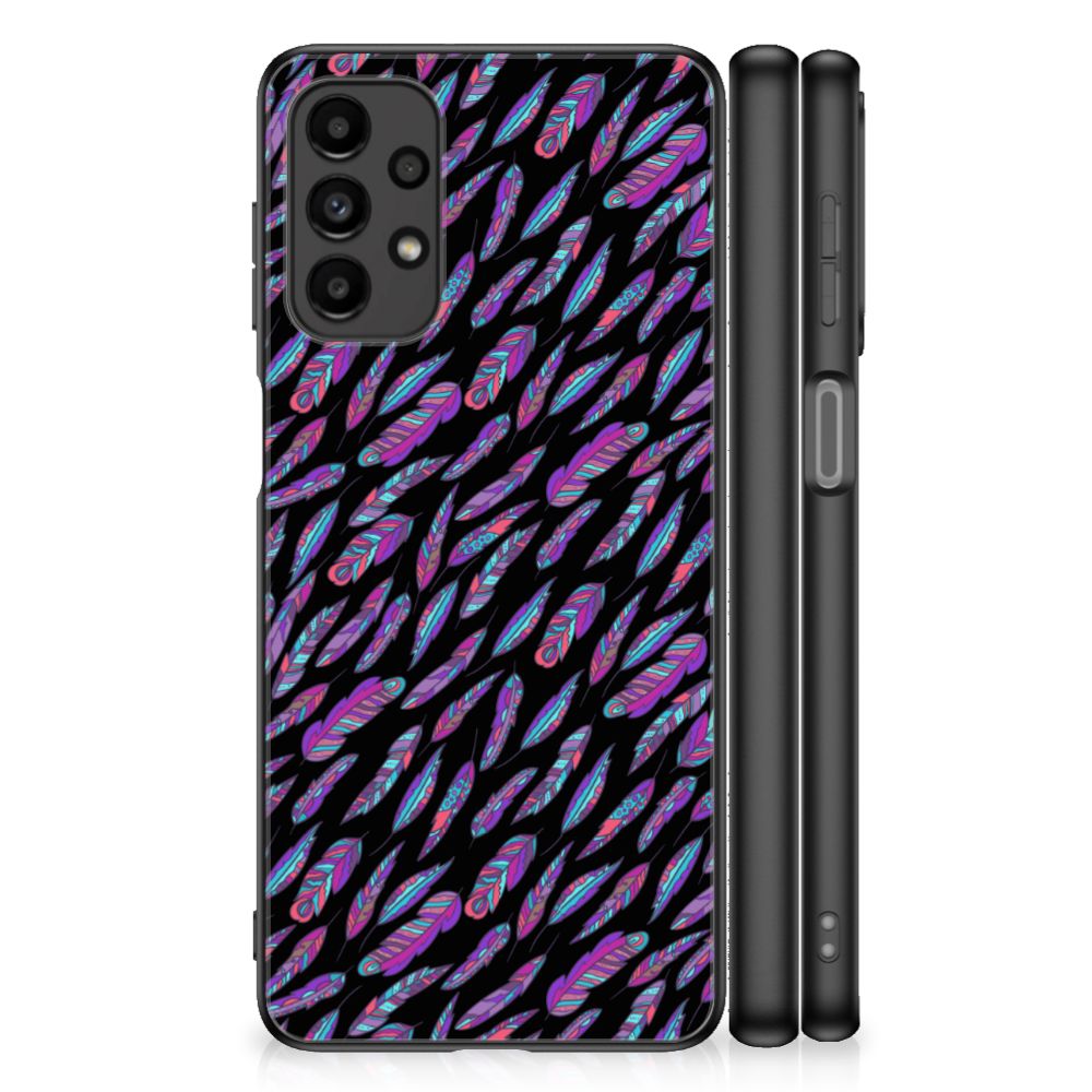 Samsung Galaxy A13 4G Back Case Feathers Color B2C Telecom