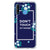 Huawei P30 Lite Anti Shock Case Flowers Blue DTMP