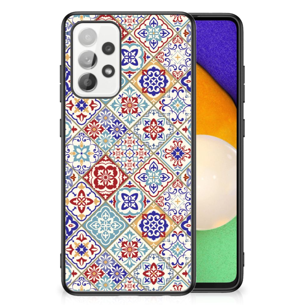 Samsung Galaxy A52 | A52s (5G/4G) Marmeren Print Telefoonhoesje Tiles Color