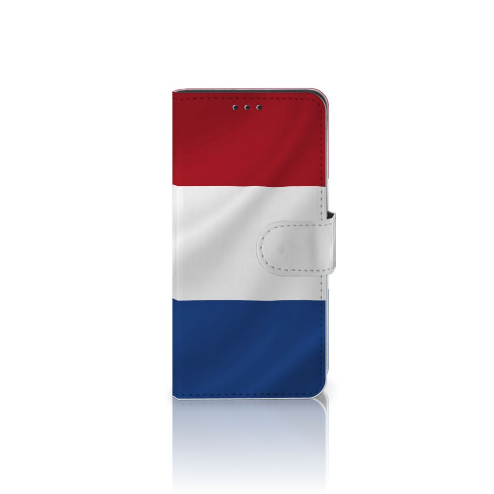 Xiaomi Mi 9 SE Bookstyle Case Nederlandse Vlag met artistiek design van de Nederlandse vlag.