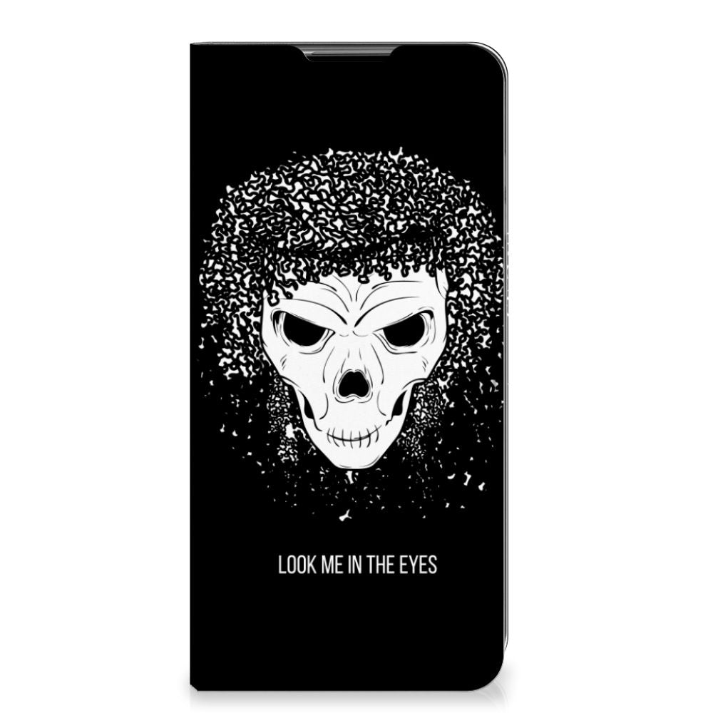 Mobiel BookCase Samsung Galaxy A32 5G Skull Hair - B2C Telecom