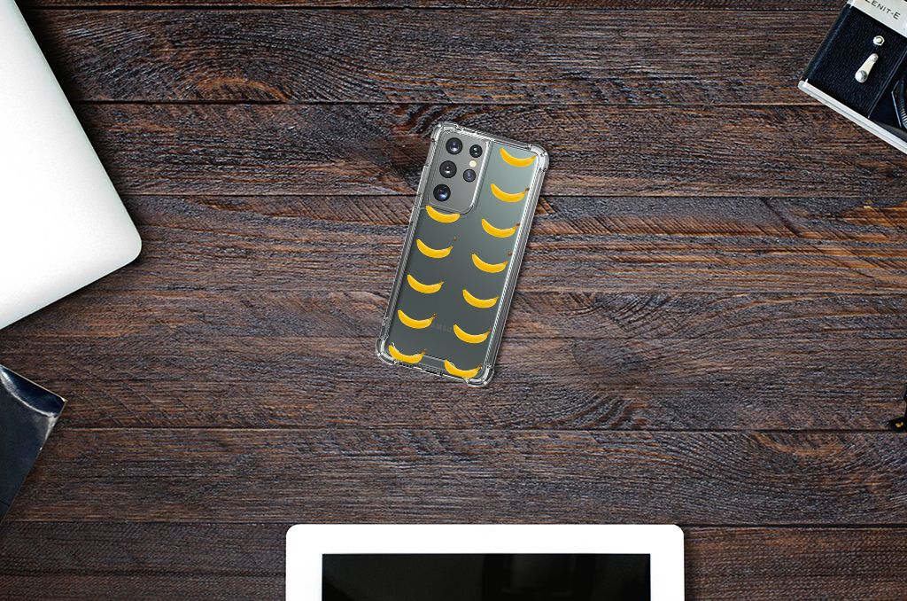 Samsung Galaxy S21 Ultra Beschermhoes Banana B2C Telecom