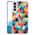 Samsung Galaxy S22 Doorzichtige Silicone Hoesje Geruit B2C Telecom