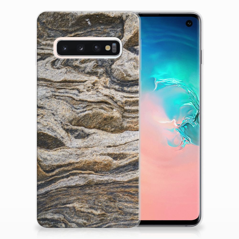Samsung Galaxy S10 TPU Siliconen Hoesje Steen