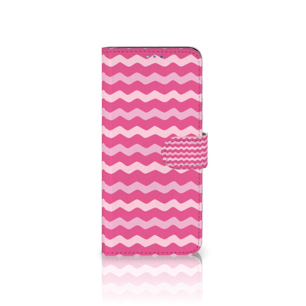 OPPO Find X3 Neo 5G Telefoon Hoesje Waves Pink