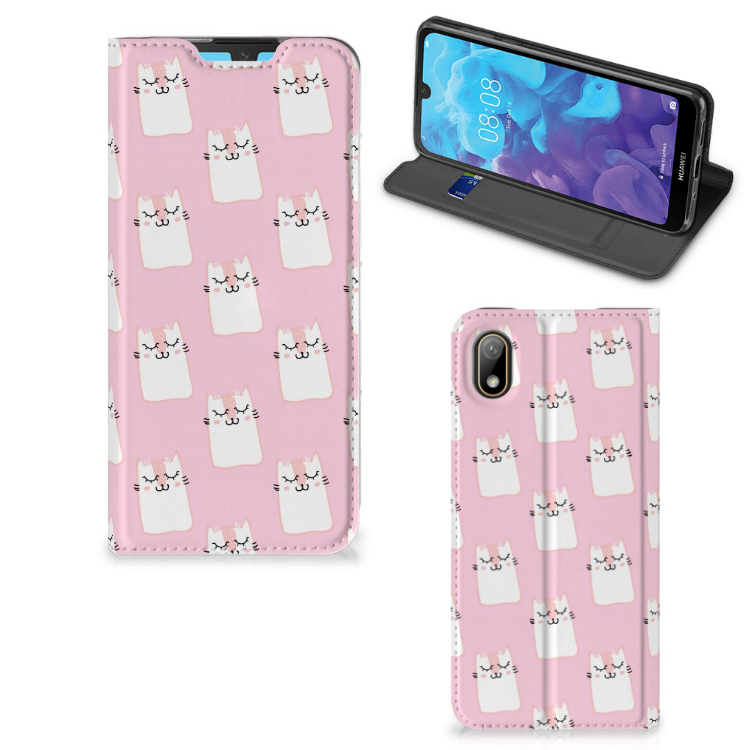 Huawei Y5 (2019) Hoesje maken Sleeping Cats - B2C Telecom