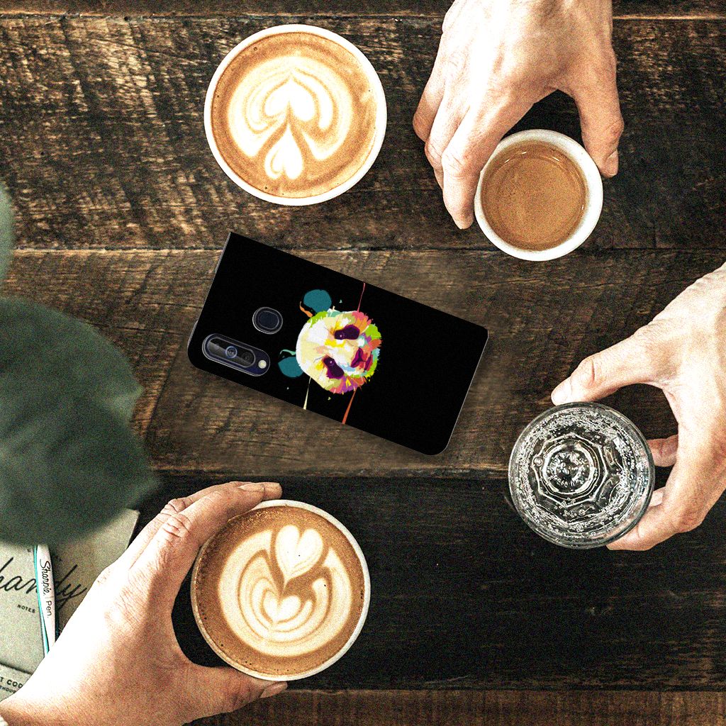Samsung Galaxy A60 Magnet Case Panda Color