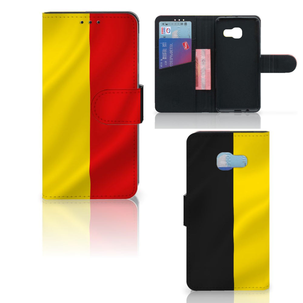 Samsung Galaxy A3 2017 Bookstyle Case Belgische Vlag