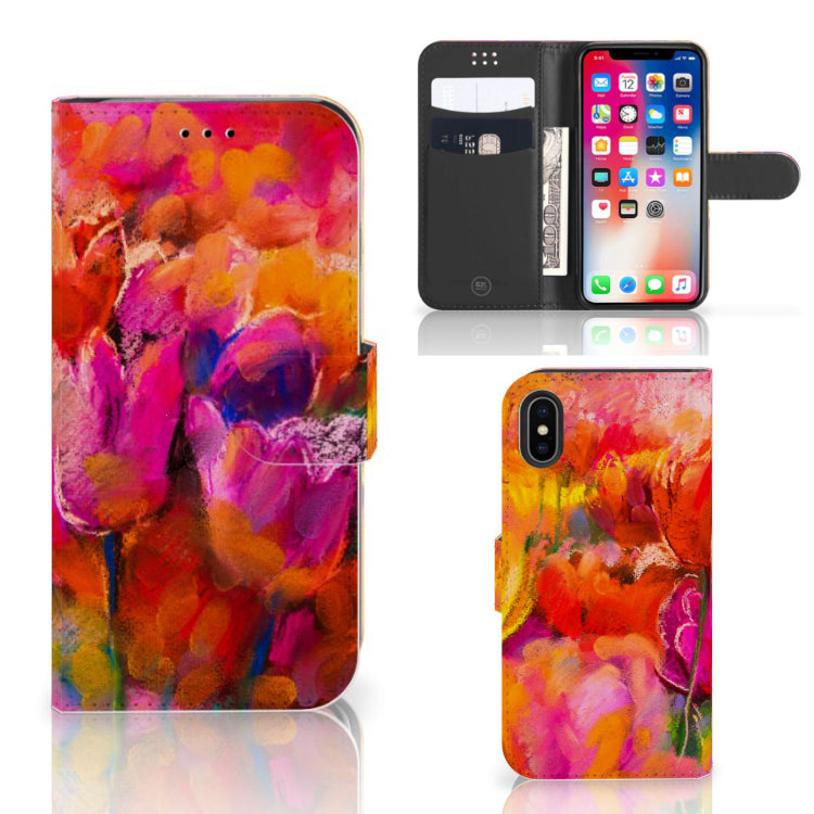 Hoesje Apple iPhone X | Xs Tulips