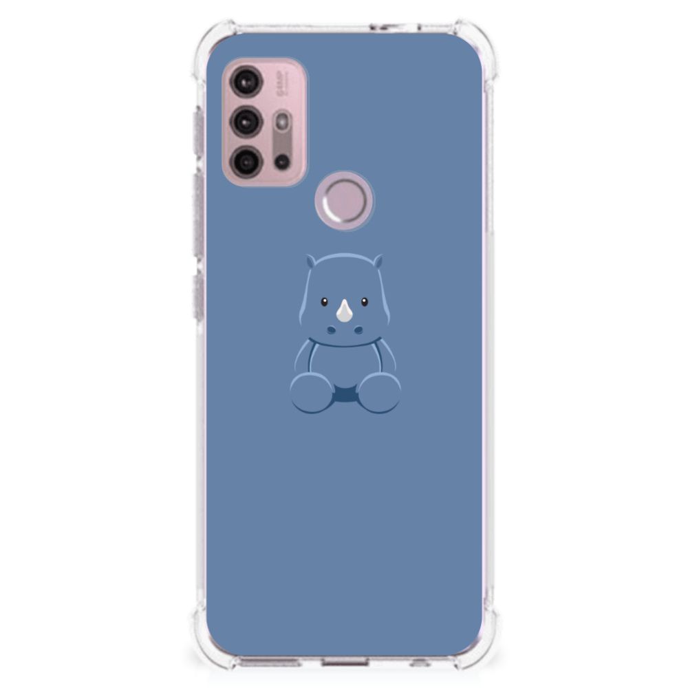 Motorola Moto G30 | G20 | G10 Stevig Bumper Hoesje Baby Rhino