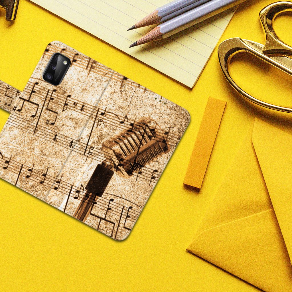 Samsung Galaxy A41 Telefoonhoesje met foto Bladmuziek
