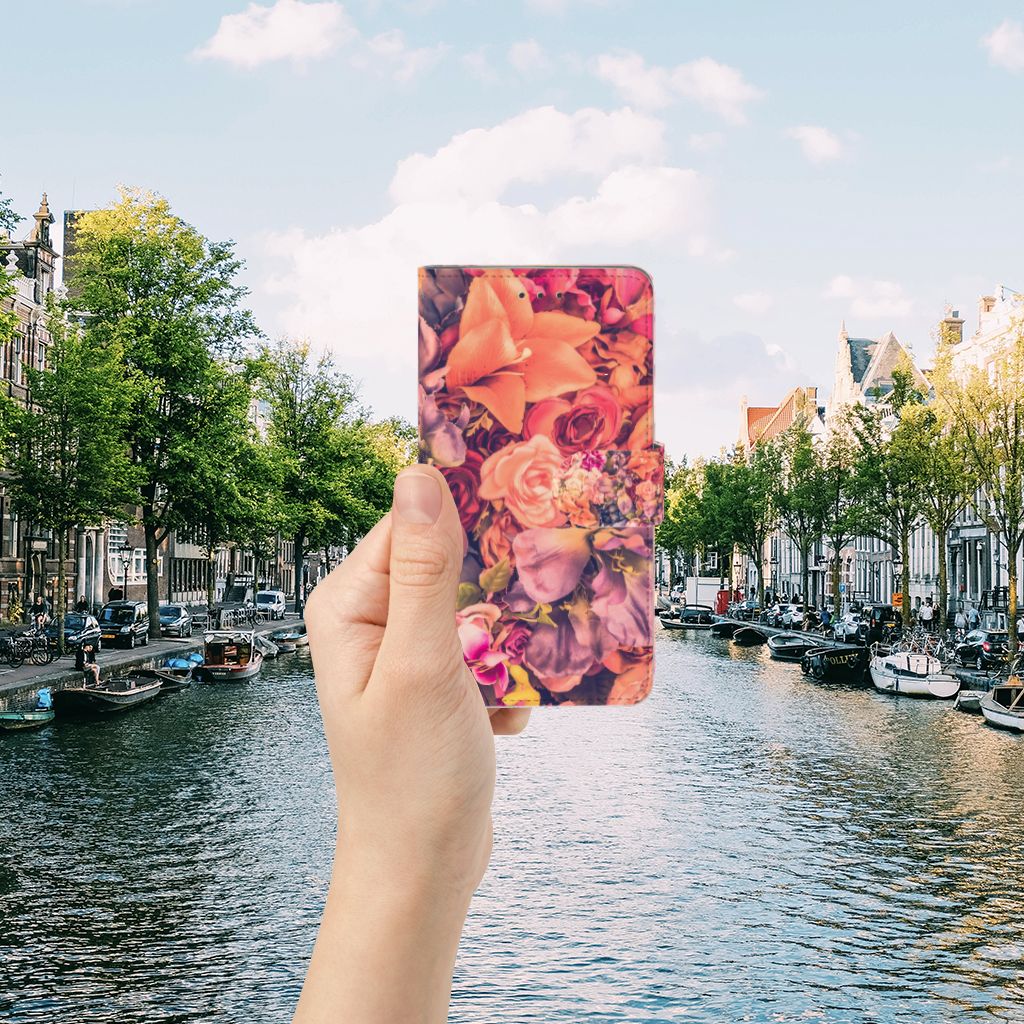 Samsung Galaxy J7 2016 Hoesje Bosje Bloemen