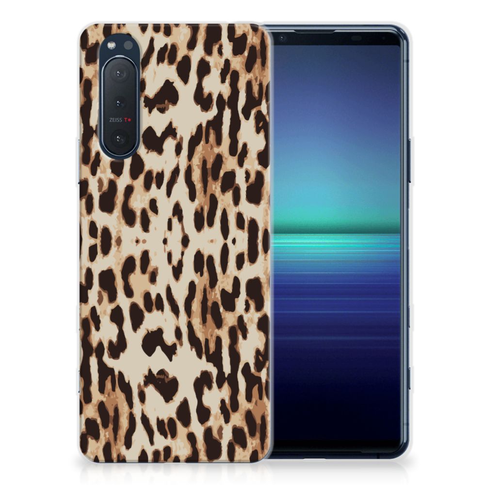 Sony Xperia 5II TPU Hoesje Leopard