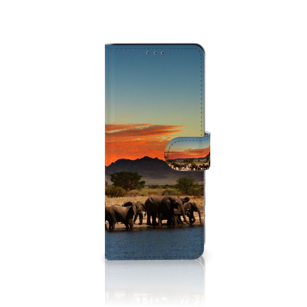 Sony Xperia 5II Telefoonhoesje met Pasjes Olifanten