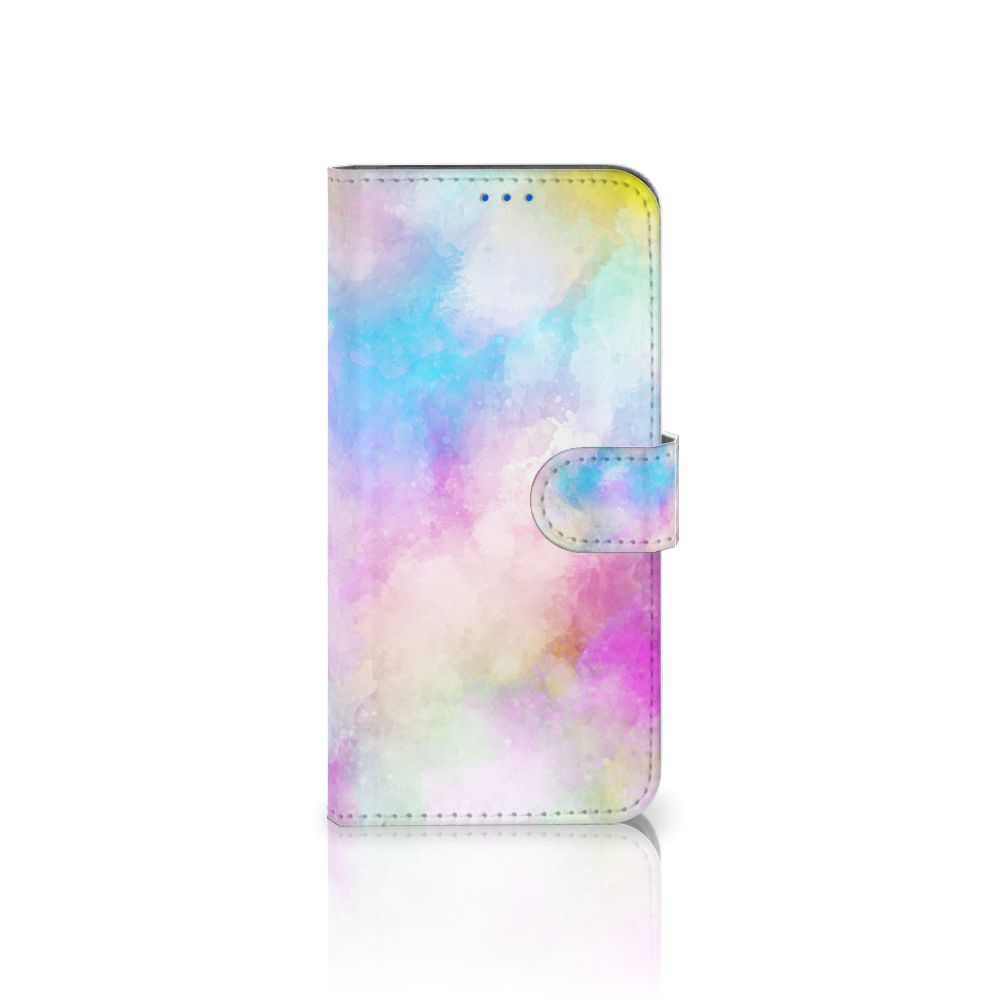 Hoesje OPPO Reno6 5G Watercolor Light met pastelkleuren en unieke watercolor design.