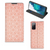 Samsung Galaxy S20 FE Hoesje met Magneet Pattern Orange - B2C Telecom