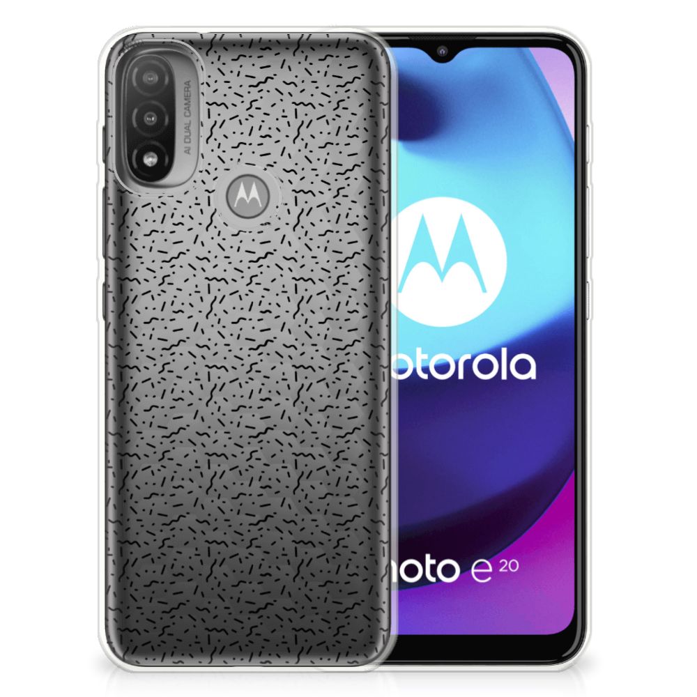 Motorola Moto E20 | E40 TPU bumper Stripes Dots