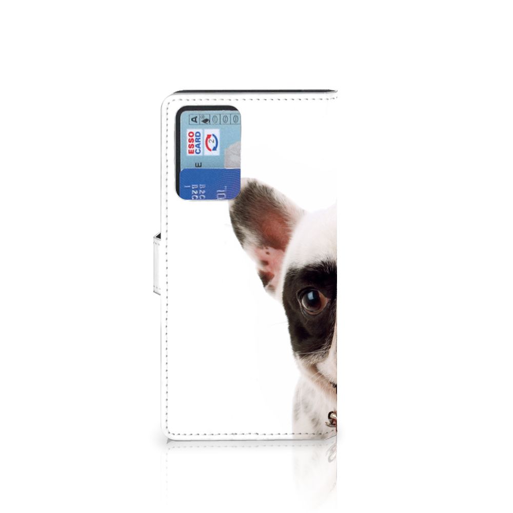 Xiaomi Redmi Note 10 Pro Telefoonhoesje met Pasjes Franse Bulldog
