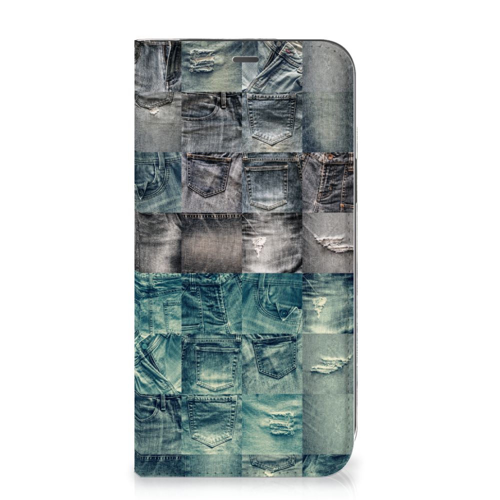 Hippe Standcase iPhone 12 Pro Max Spijkerbroeken - B2C Telecom